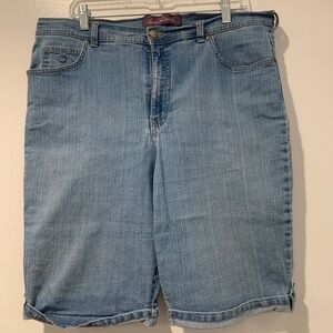 Long Jean Shorts